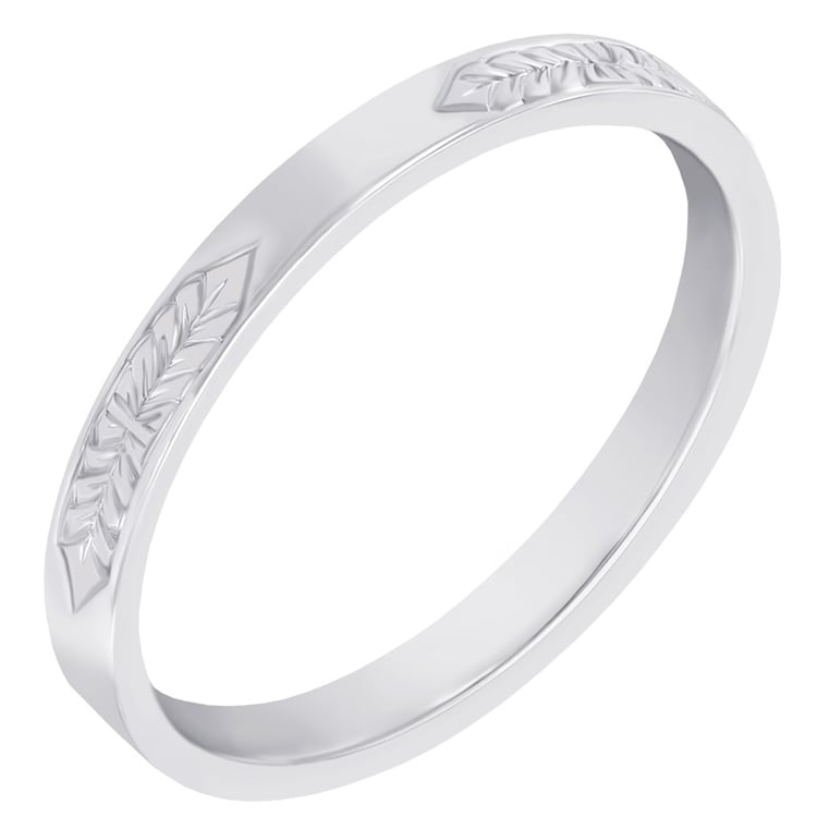 Romantische Eheringe aus Platin Muoneta 69074