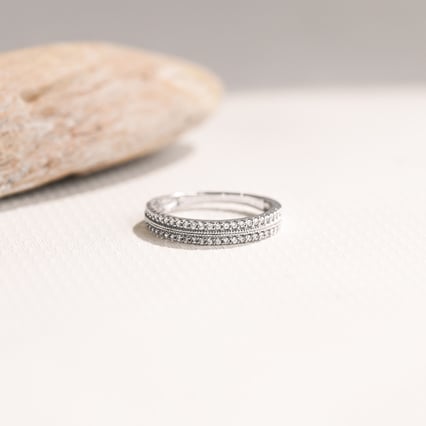 Eleganter Eternity-Ring mit Lab Grown Diamanten Bradley