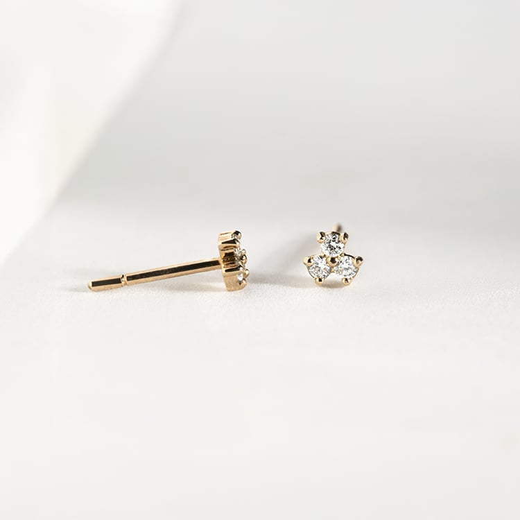 Minimalistisches Schmuckset mit drei Lab Grown Diamanten Milton 147721