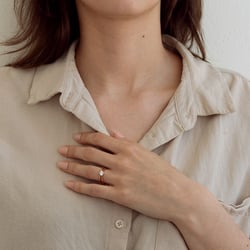 Ringset mit Diamant Ihrer Wahl Toskani