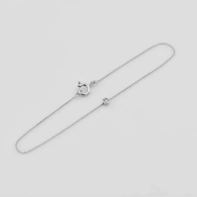 Minimalistisches Armband mit einem Moissaniten Bonato 105105