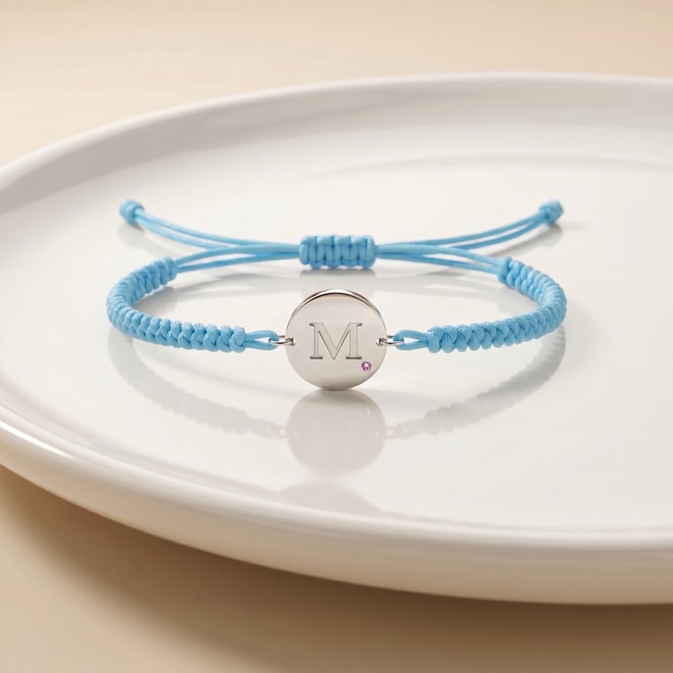 Armband mit einem Anhänger mit Saphiren Zara 168624