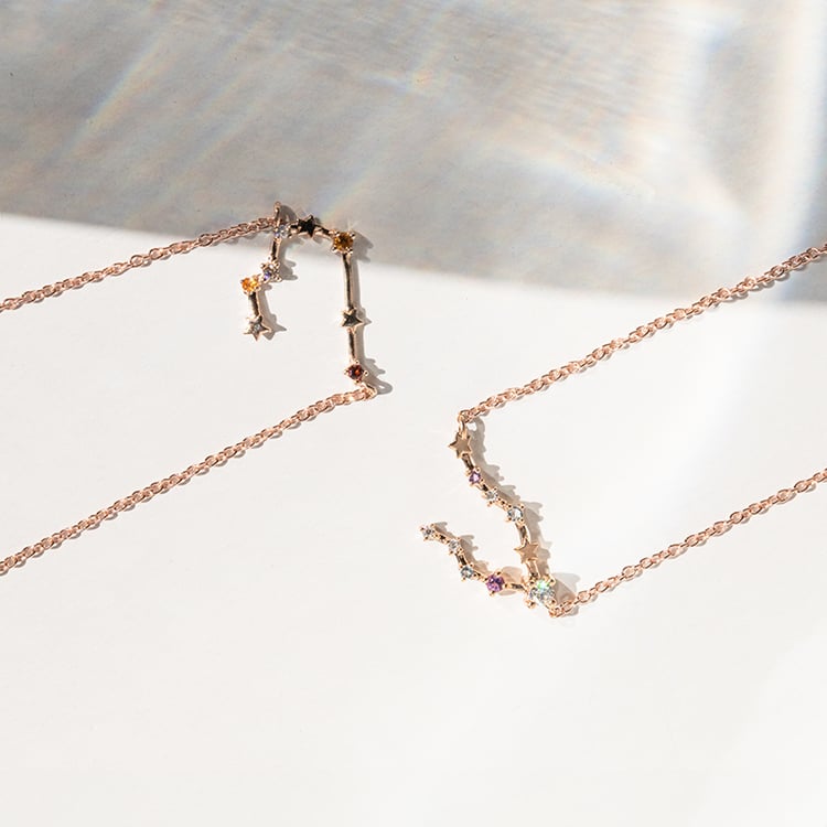 Halskette mit Tierkreiszeichen Pisces 140987