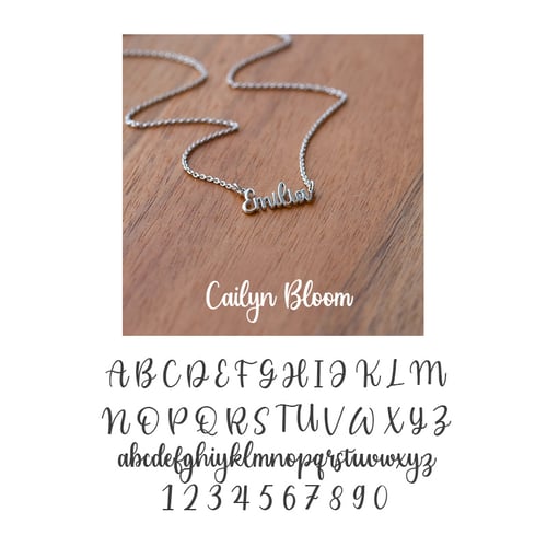 Goldenes Armband mit Namen Elissa