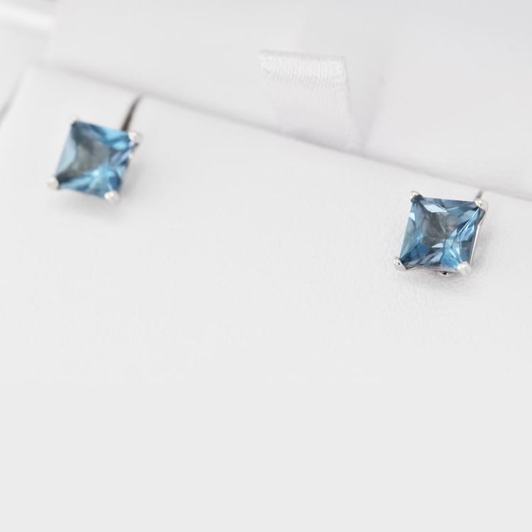 Goldene Ohrringe mit Topasen Enola 20197