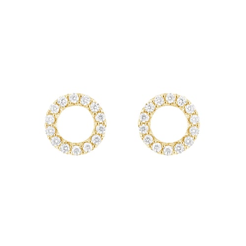 Karma-Ohrringe mit Lab Grown Diamanten Leonas