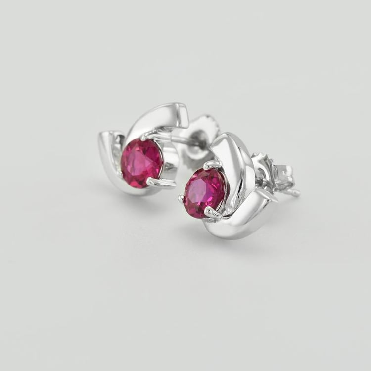 Rubinohrringe 31488
