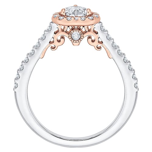 Verlobungsring mit Diamantherz Yazmin