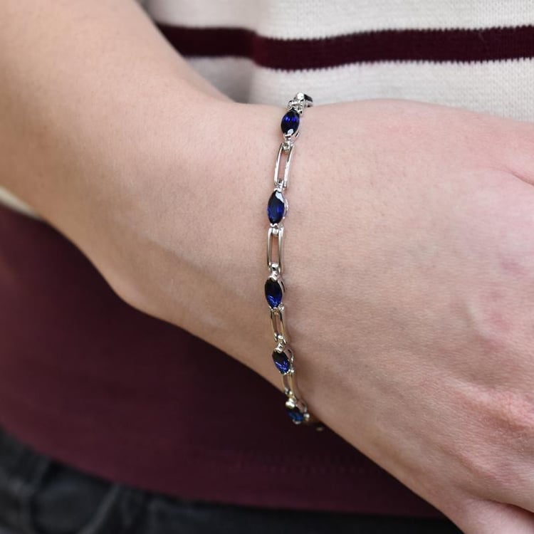 Armband mit Saphiren 26718