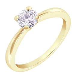 Klassischer Verlobungsring mit Lab Grown Diamant Enemie