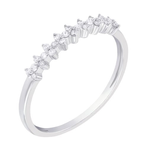 Eternity Ring mit Moissaniten und großer Komfortring Betsy