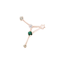 Ohrring mit Sternzeichen Cancer