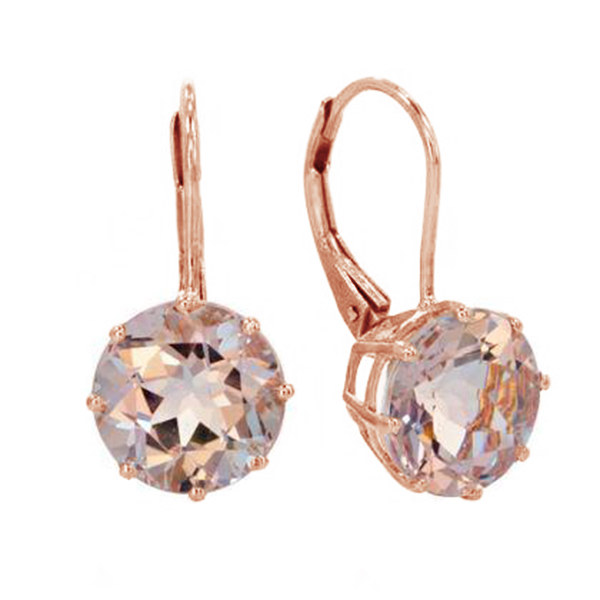 Hängeohrringe mit Morganiten Eleane