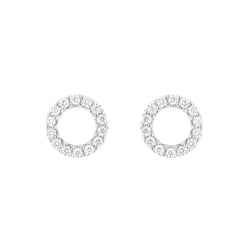 Karma-Ohrringe mit Lab Grown Diamanten Leonas