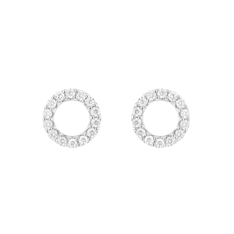 Karma-Ohrringe mit Lab Grown Diamanten Leonas