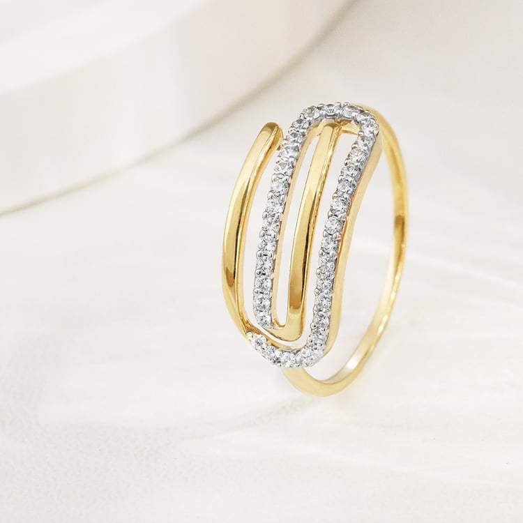 Ring aus Gold mit Lab Grown Diamanten Rebeca 163464