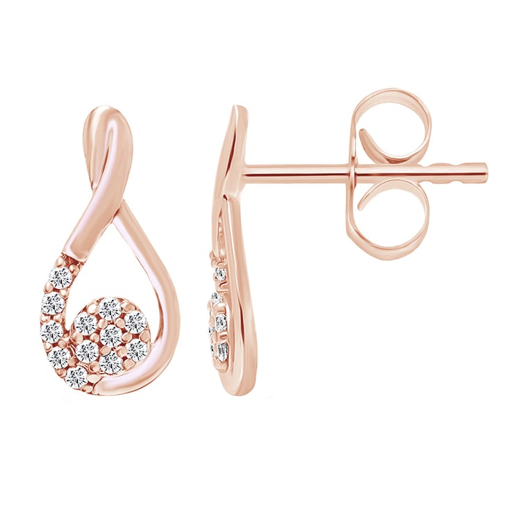 Goldenes Schmuckset mit Lab Grown Diamanten Naomi 95159