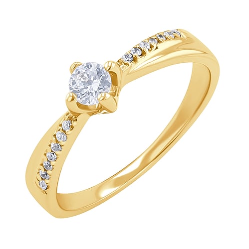 Verlobungsring mit Lab Grown Diamanten Sewyn