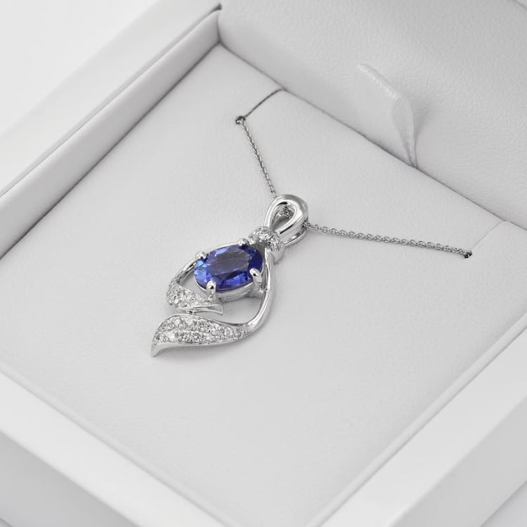 Tansanit Halskette 6161