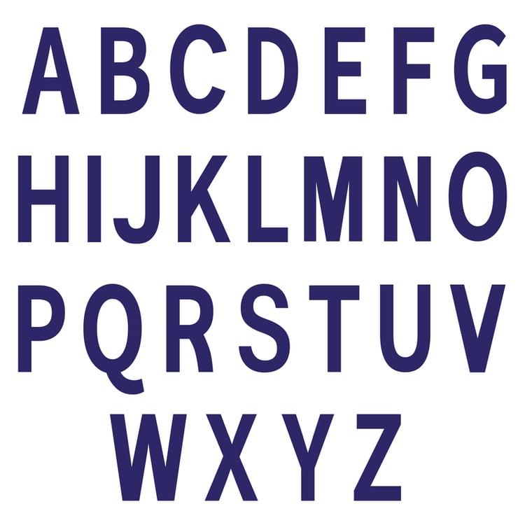 Silberne Halskette mit vier Buchstaben nach Ihrer Wahl mit Lab Grown Diamanten Lupe 149815