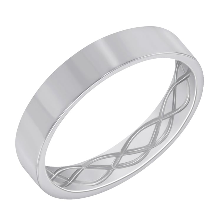 Goldene verflochtene Eheringe Amazu 70719