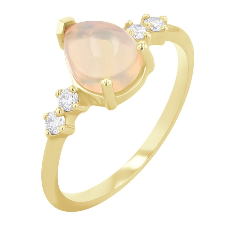 Opal-Ring mit Diamanten Ammara 112899