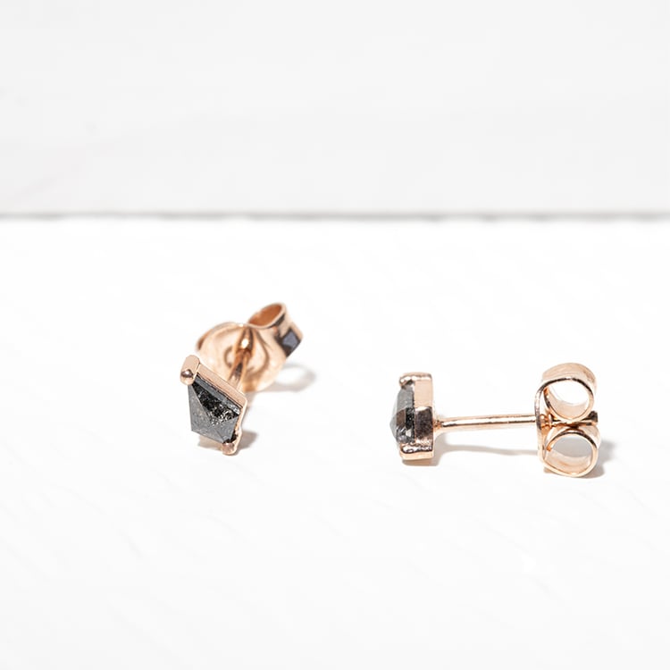 Ohrstecker mit Salt and Pepper Diamanten Ansa 126415