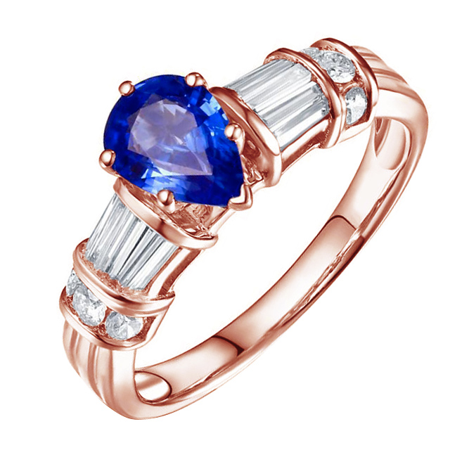 Ring aus Gold mit Diamanten 82961