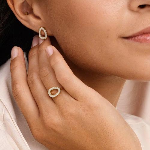 Ohrringe mit Lab Grown Diamanten Joanie