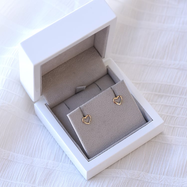 Schmuckkollektion aus Gold in Herzform mit Diamanten Monroe 66399