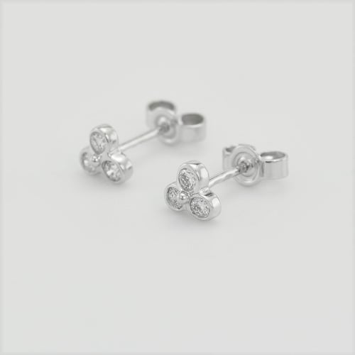Ohrringe mit Lab Grown Diamanten Vallery