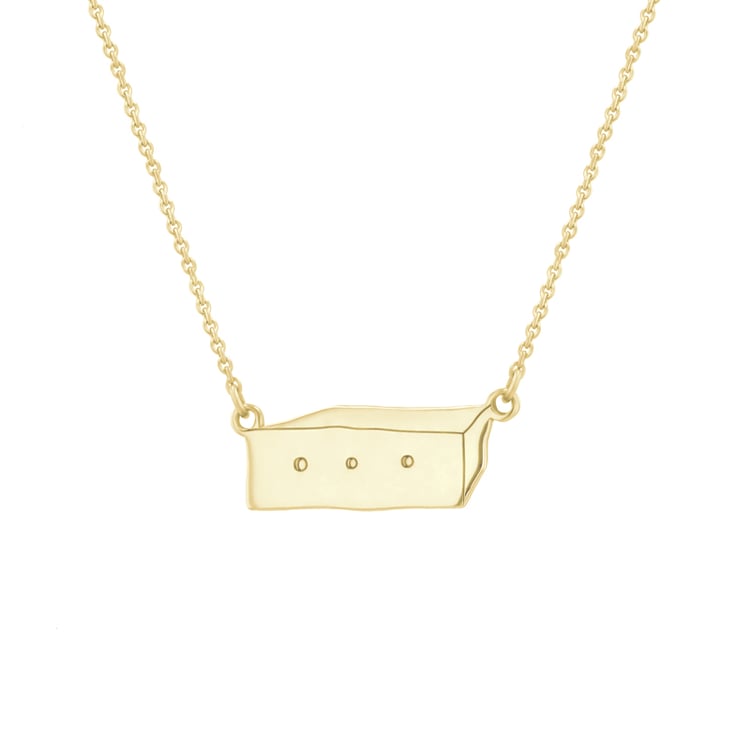 Silberne Kette mit einem Kasten Der Kleine Prinz 120333