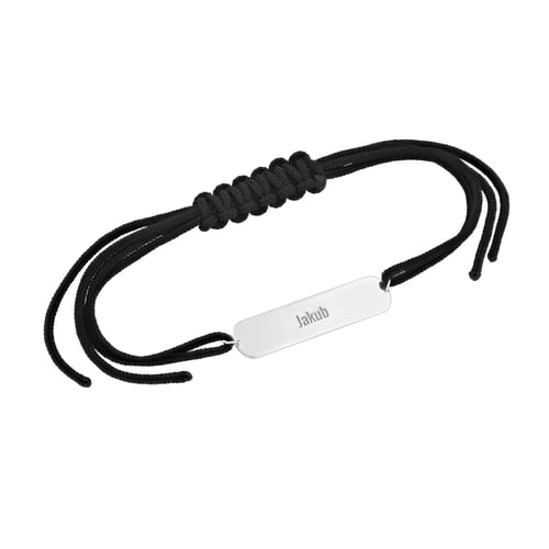 String-Armband für Herren mit der Möglichkeit einer Gravur Yousef