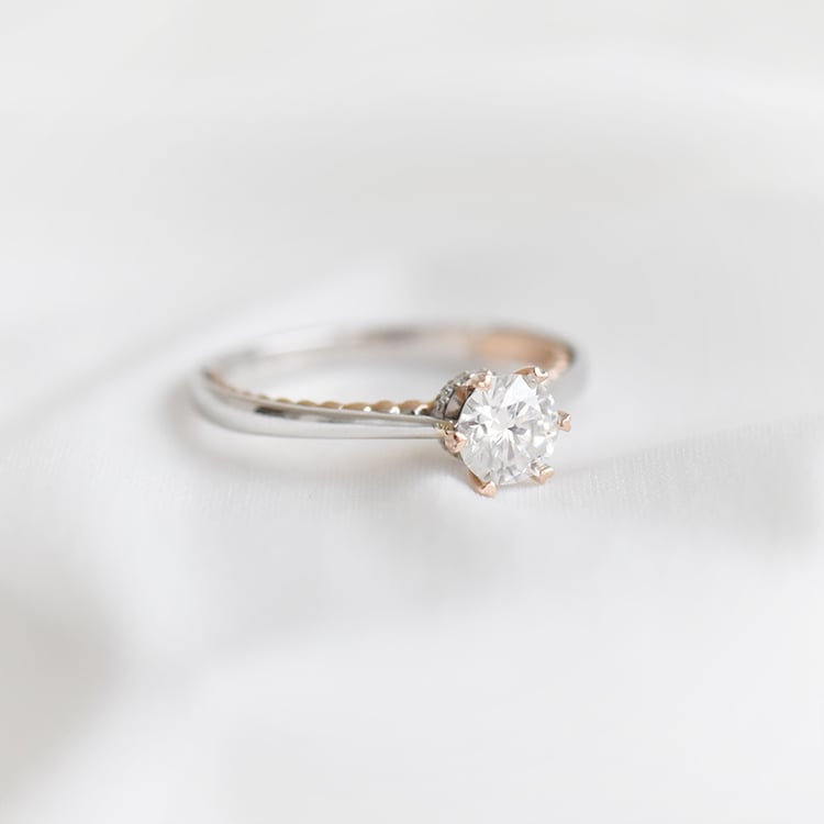 Verlobungsring mit 0.35ct IGI zertifiziertem Lab Grown Diamanten Stiina 139959