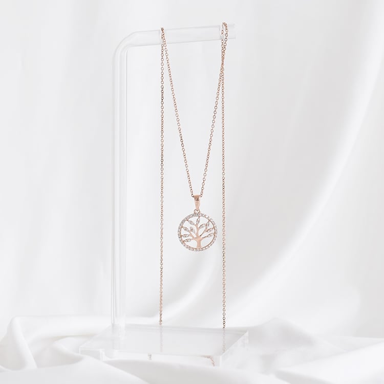 Silberner Lebensbaum mit Lab Grown Diamanten Elmer 104392