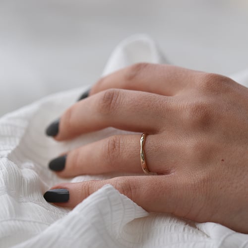 Ehering Eternity Goldring und Herren Komfort Ring Toskani