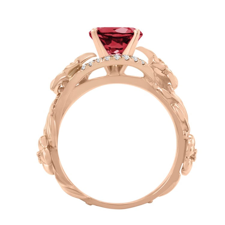 Goldring mit Turmalin und Diamanten Iriana 5039