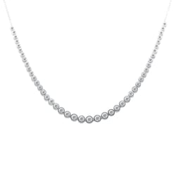 Luxuriöse Goldkette mit Diamanten Sofi