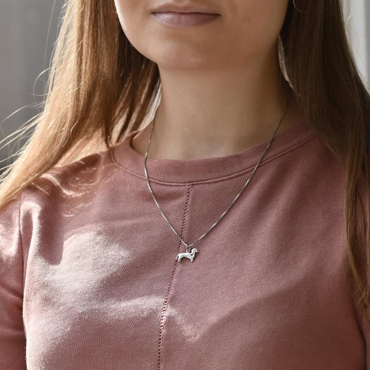 Anhänger mit Dackel 31940