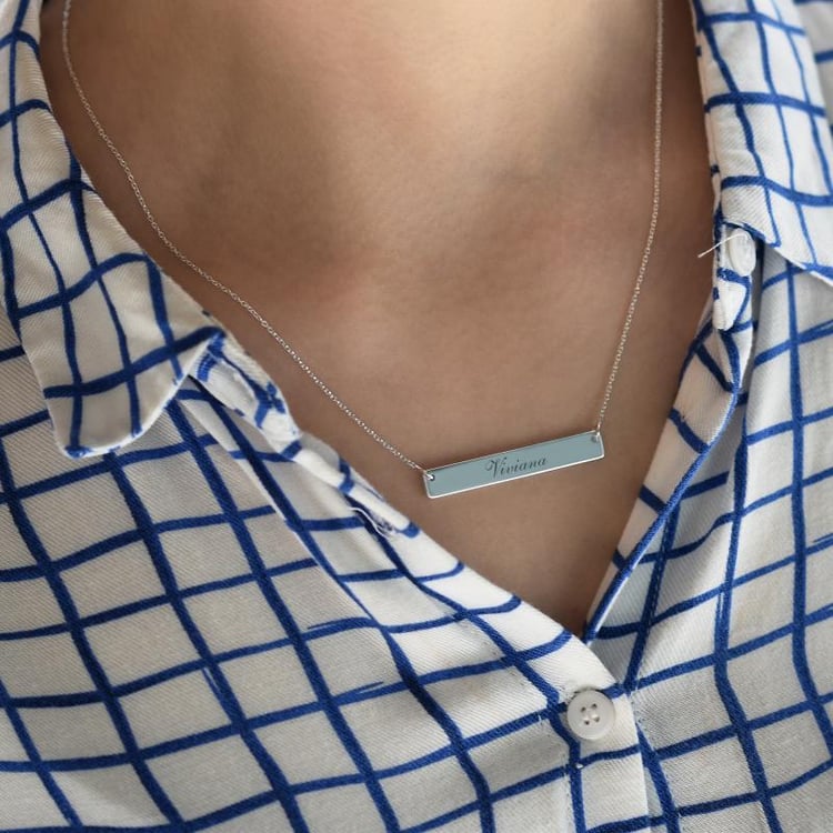 Silberner Anhänger mit Gravur 40634