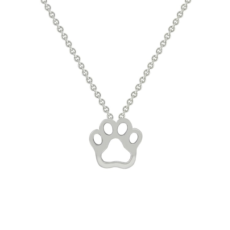 Hundepfote-Anhänger aus Gold Ashley