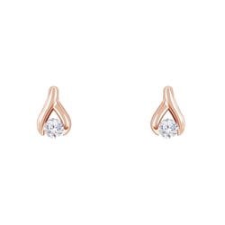 Dezente Ohrstecker mit Lab Grown Diamanten Fox
