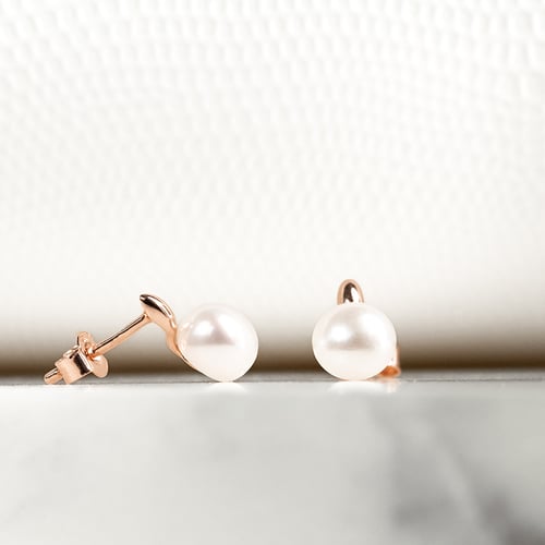 Elegante Perlenohrringe Louise