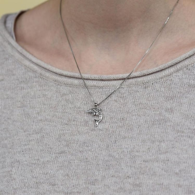 Silberne Halskette 28485