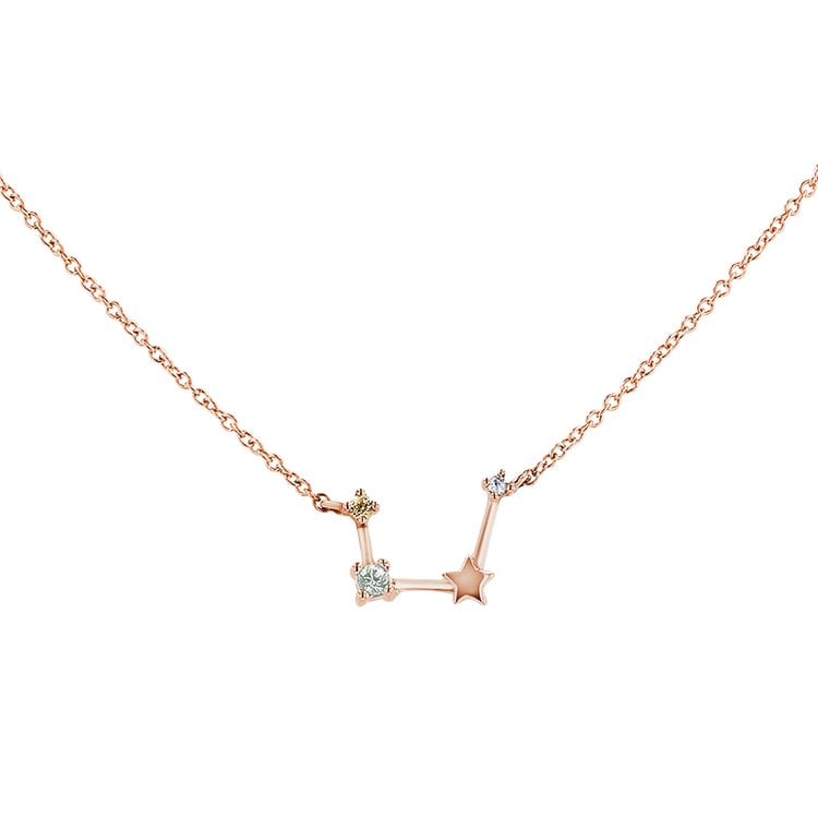 Halskette mit Tierkreiszeichen Virgo