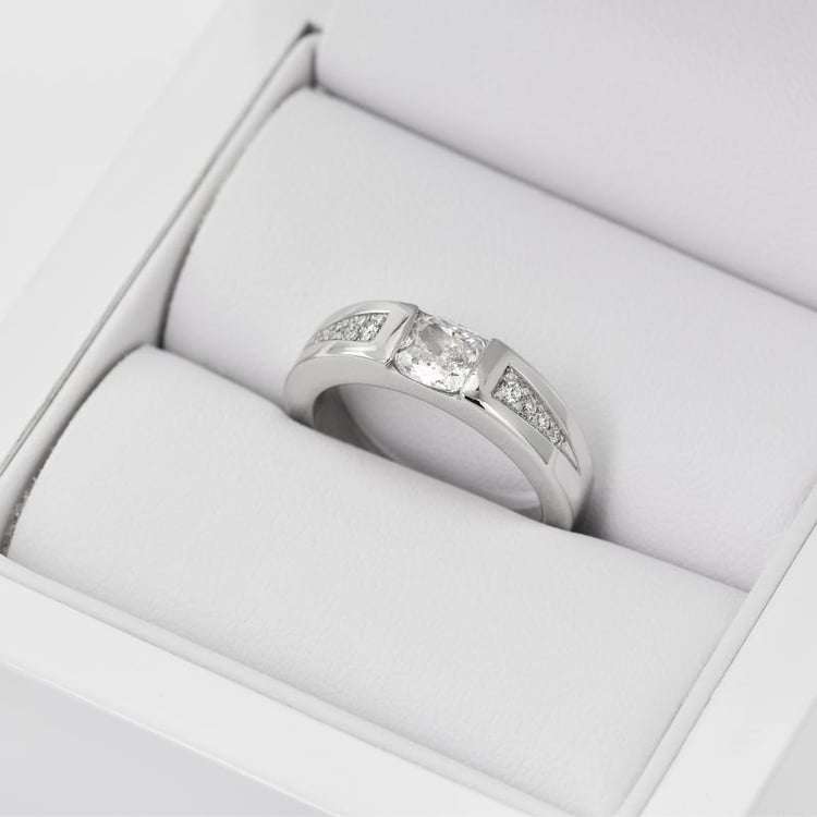 Goldring mit Diamanten 28955