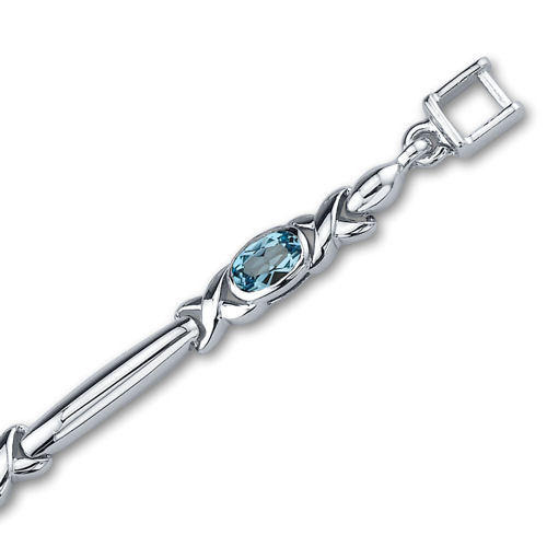 Armband mit Topasen 10122