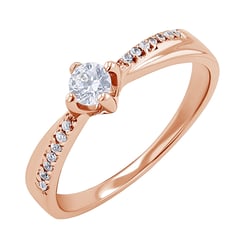 Verlobungsring mit Lab Grown Diamanten Sewyn