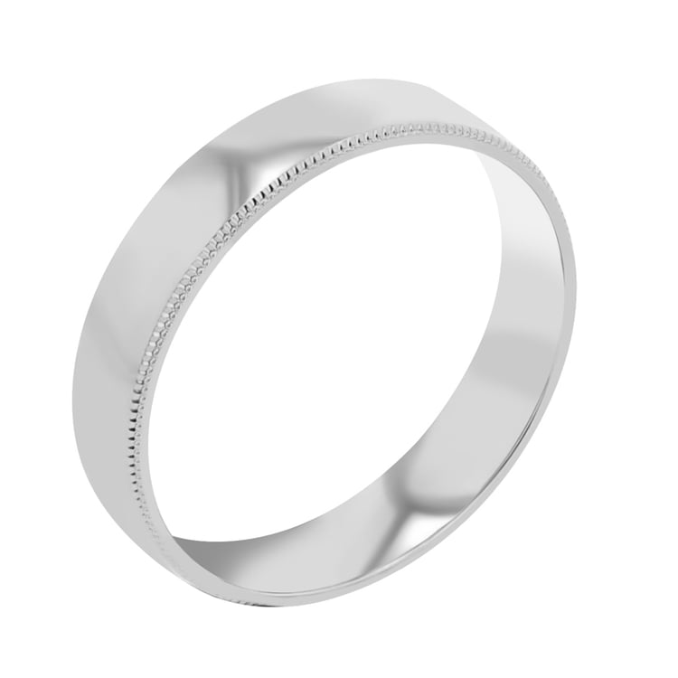 Goldene Eheringe mit einem verzierten Rand Rayan 113880