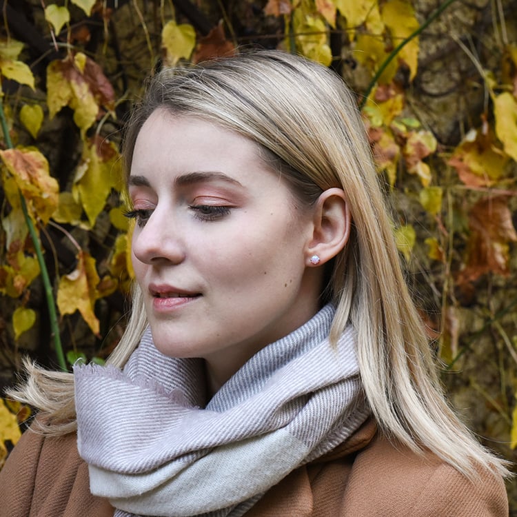 Goldohrringe mit rosa Opalen Hulda 72535